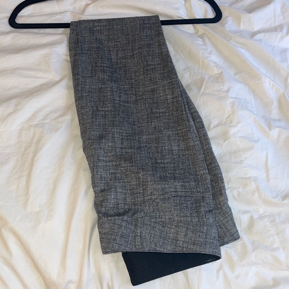 Plaid Grey Dress Pants